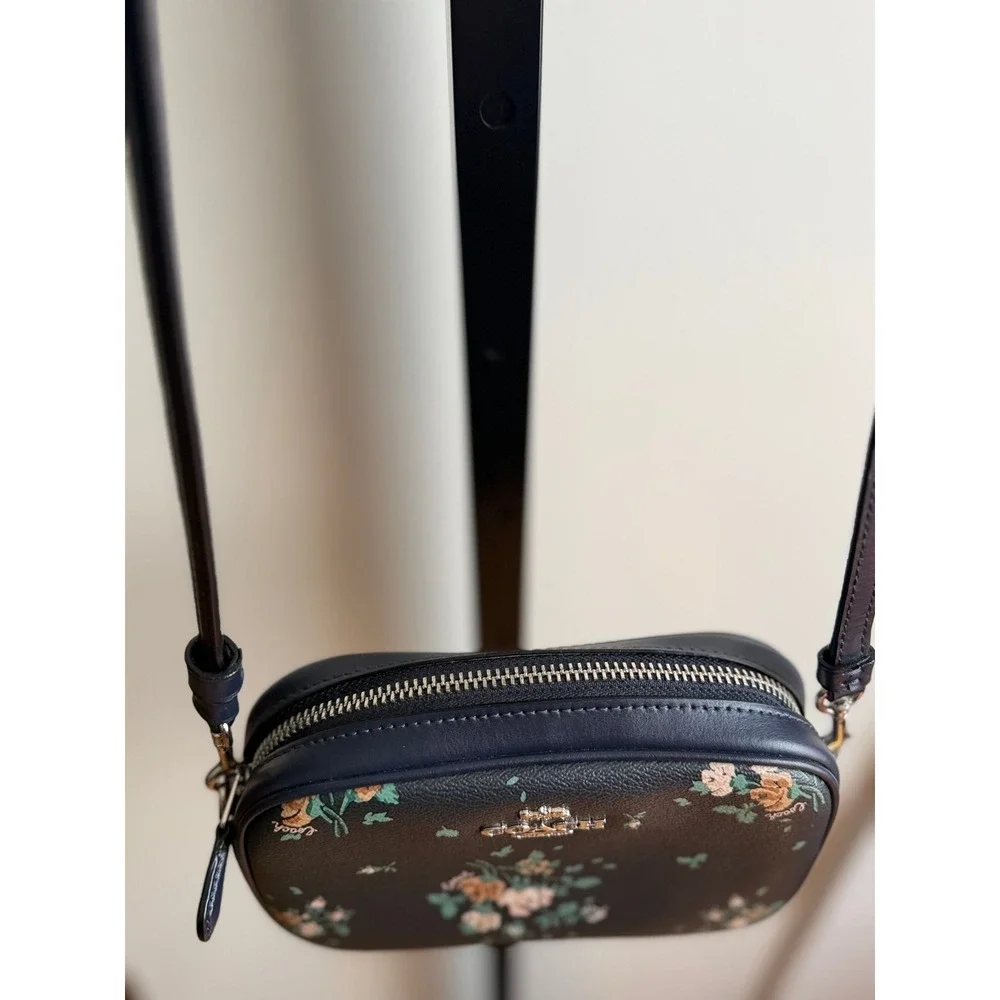 Coach Convertible Belt Bag / Crossbody Bag – Rose Bouquet Print